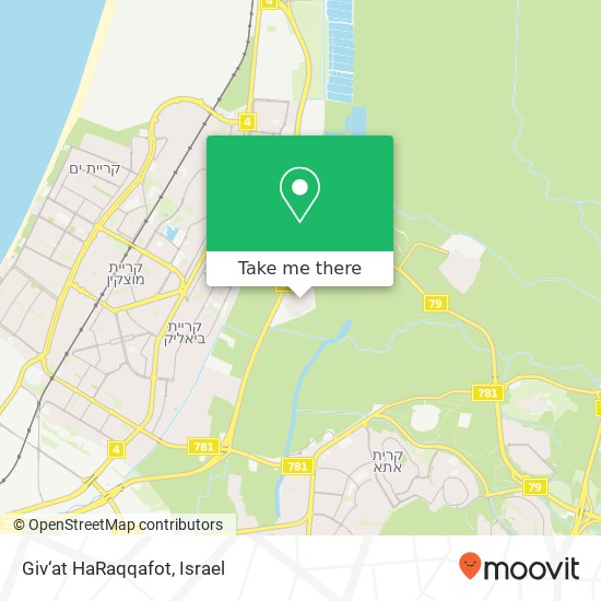 Giv‘at HaRaqqafot map