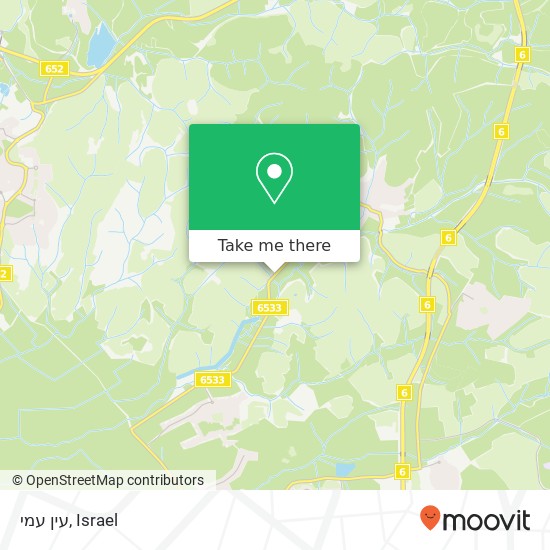 עין עמי map