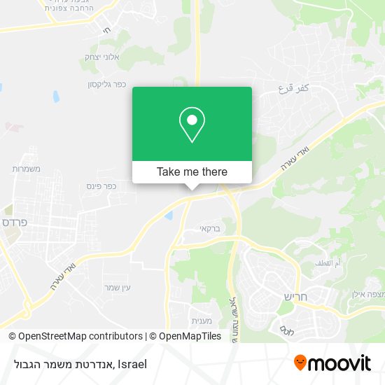 אנדרטת משמר הגבול map