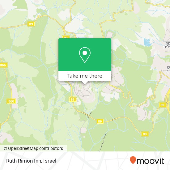 Карта Ruth Rimon Inn