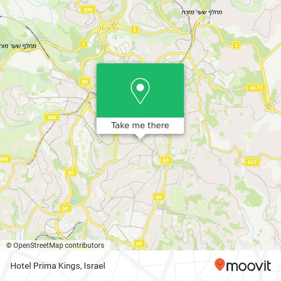Карта Hotel Prima Kings