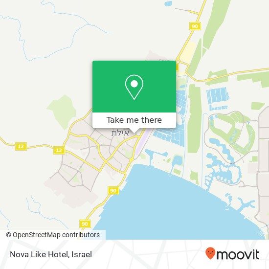 Nova Like Hotel map