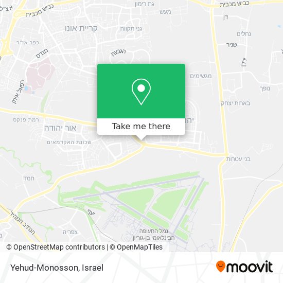Yehud-Monosson map