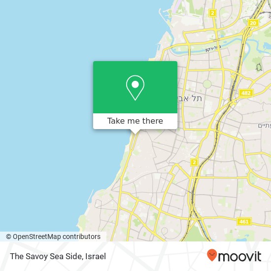 Карта The Savoy Sea Side