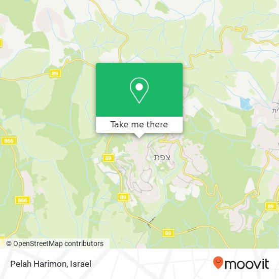 Pelah Harimon map