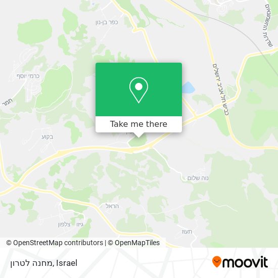 מחנה לטרון map