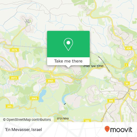 Карта ‘En Mevasser
