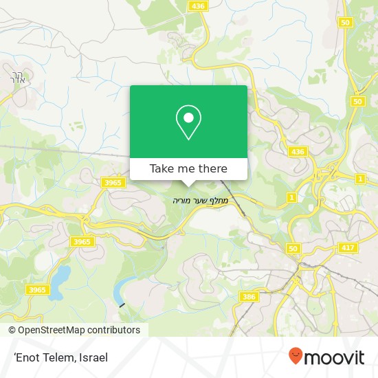 ‘Enot Telem map