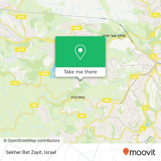 Sekher Bet Zayit map