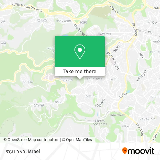 Карта באר נעמי