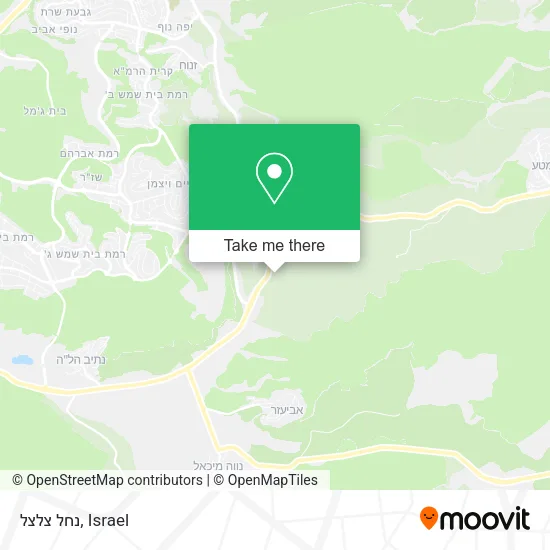 Карта נחל צלצל