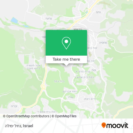 נחל ימלה map