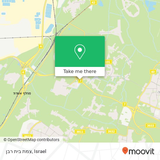 צמת בית רבן map