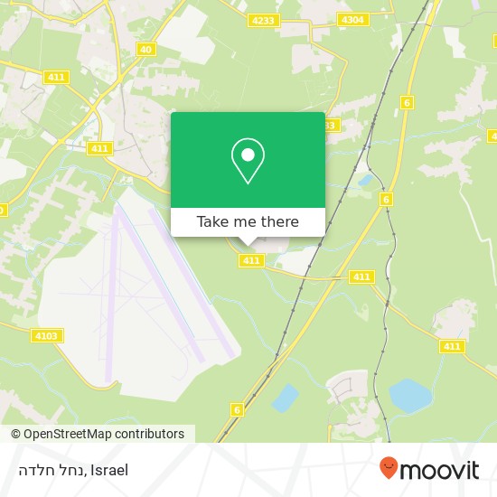 נחל חלדה map