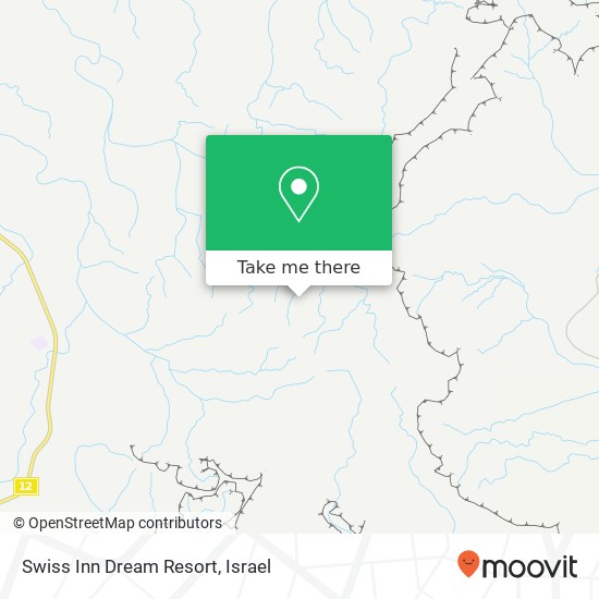 Карта Swiss Inn Dream Resort