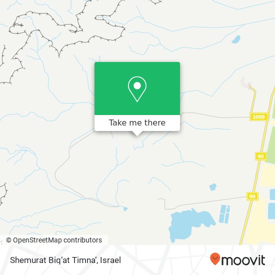 Shemurat Biq‘at Timna‘ map