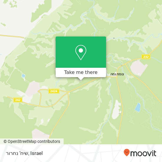 שיח’ נחרור map