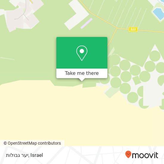 יער גבולות map