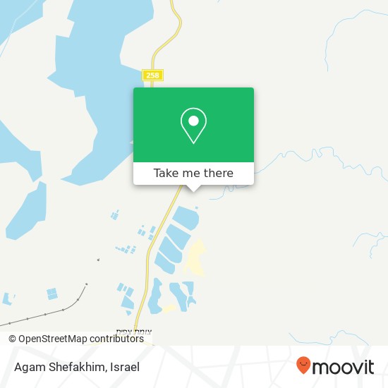 Карта Agam Shefakhim