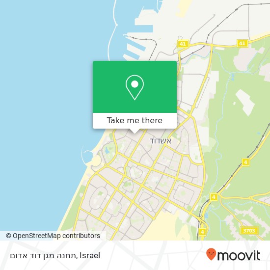 תחנה מגן דוד אדום map