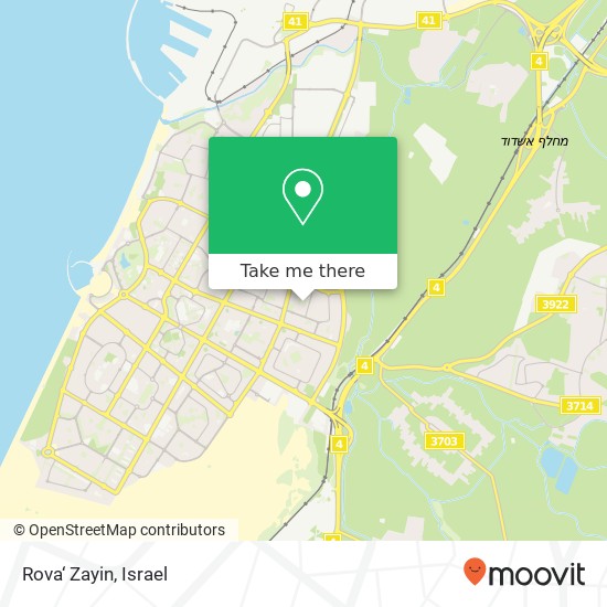 Rova‘ Zayin map