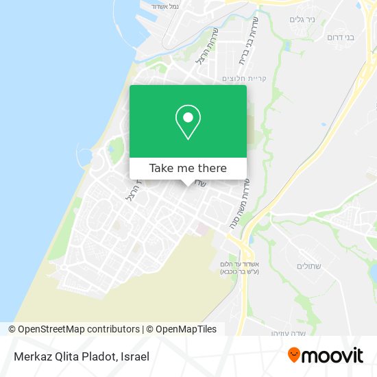 Merkaz Qlita Pladot map