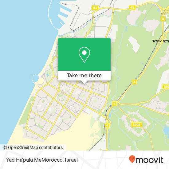 Yad Ha’pala MeMorocco map