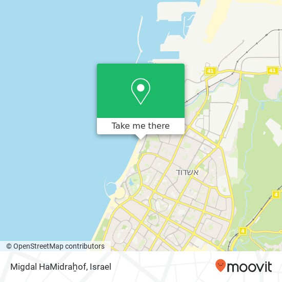 Migdal HaMidraẖof map