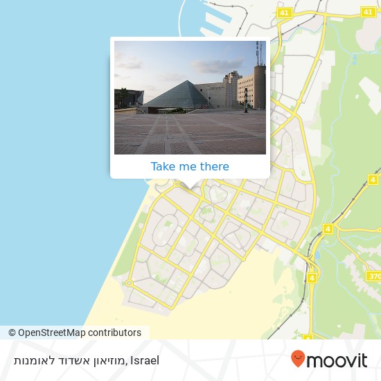 מוזיאון אשדוד לאומנות map