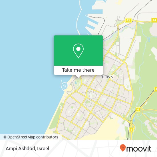Ampi Ashdod map
