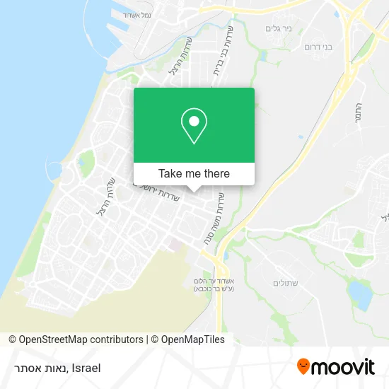 Карта נאות אסתר