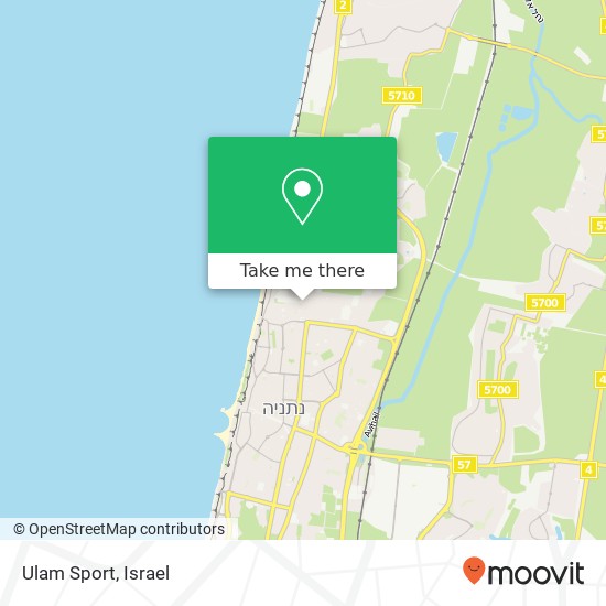 Ulam Sport map