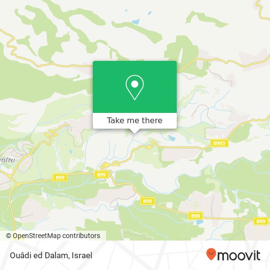 Ouâdi ed Dalam map