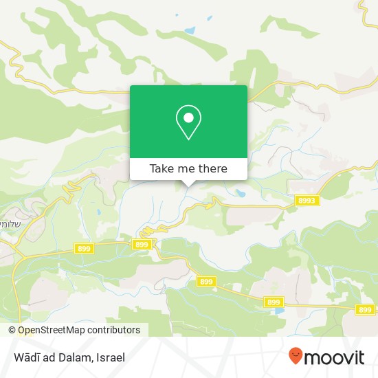 Wādī ad Dalam map