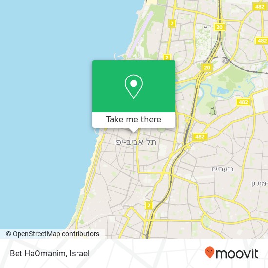 Bet HaOmanim map