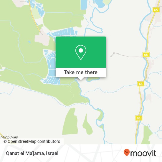Qanat el Ma‘jama map