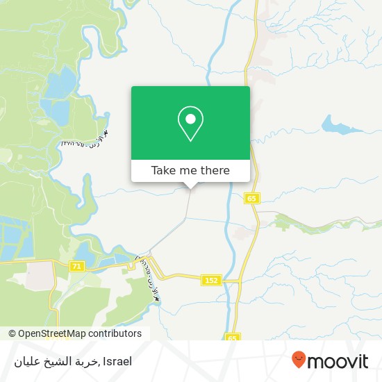 خربة الشيخ عليان map