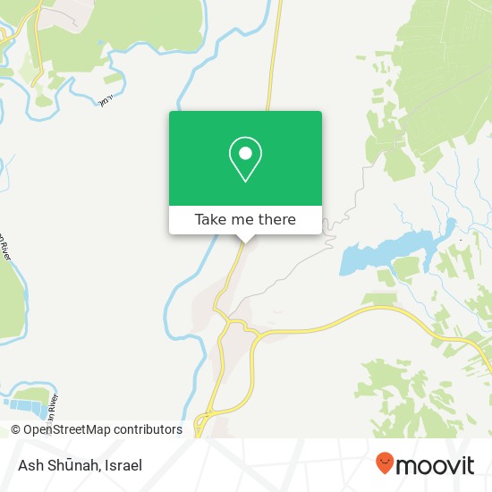 Карта Ash Shūnah