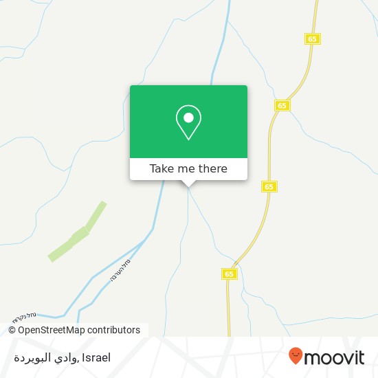 وادي البويردة map