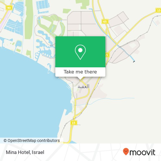 Mina Hotel map