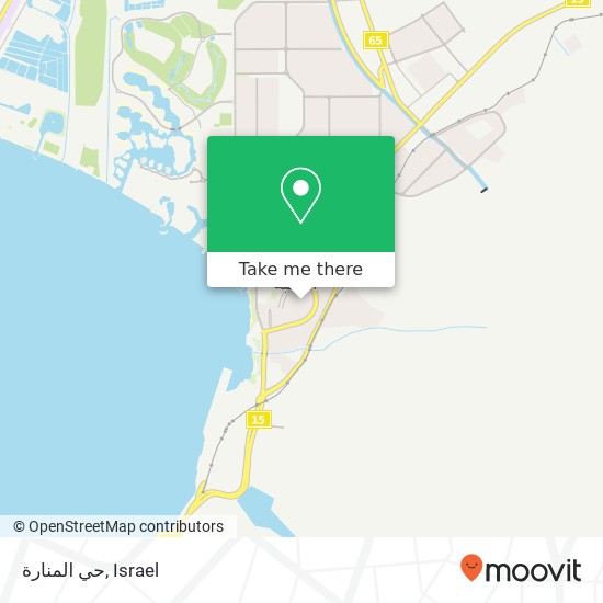 حي المنارة map