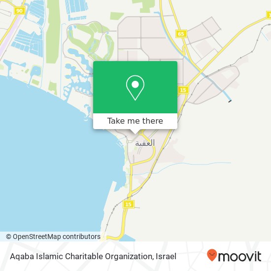 Aqaba Islamic Charitable Organization map