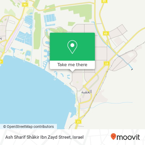 Карта Ash Sharif Shākir Ibn Zayd Street