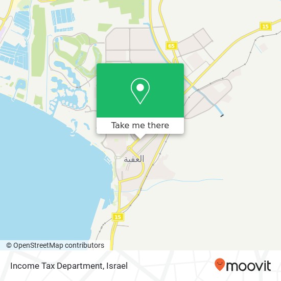 Income Tax Department map