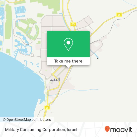 Карта Military Consuming Corporation