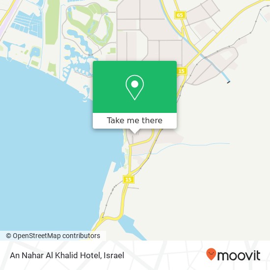 An Nahar Al Khalid Hotel map