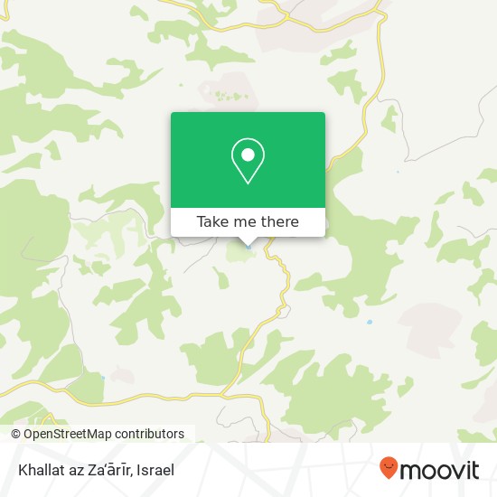 Khallat az Za‘ārīr map
