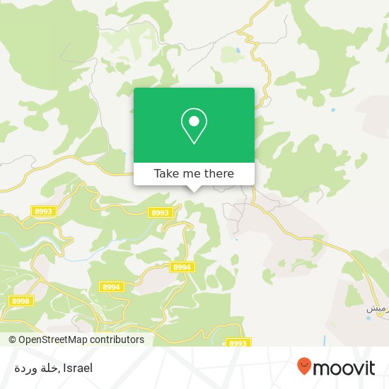 خلة وردة map