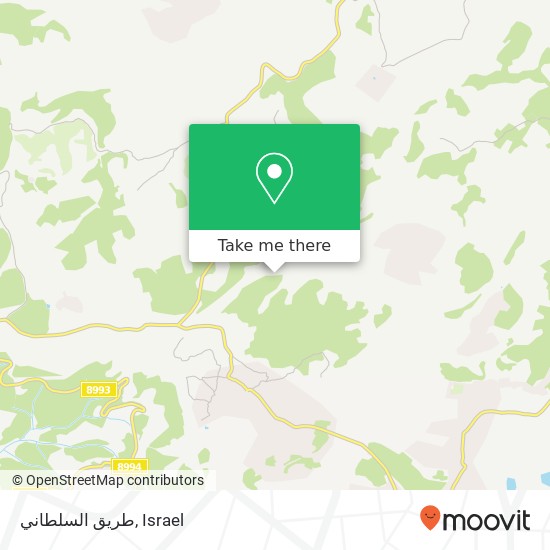 طريق السلطاني map