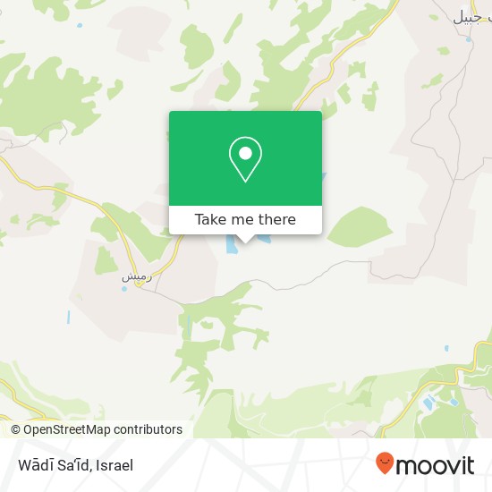 Wādī Sa‘īd map